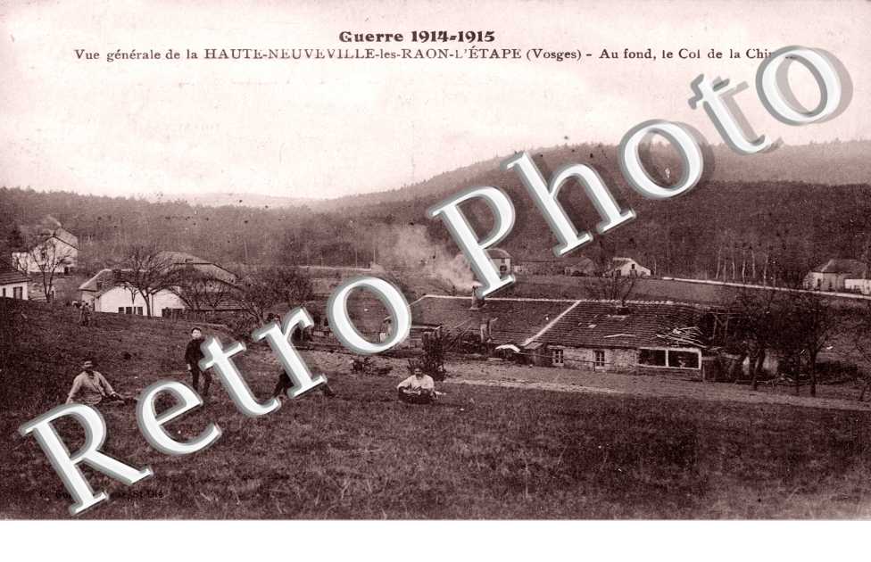 vue generale de la Haute Neuveville les Raon l'Etape