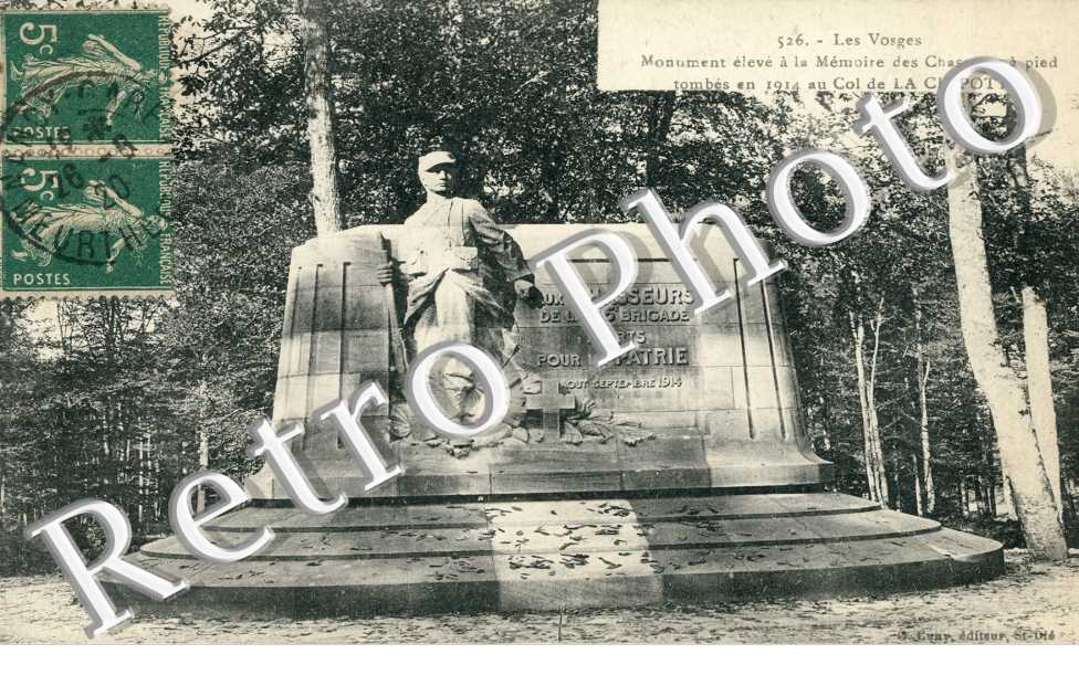 Monument a lka memoire des Chasseurs a pieds
