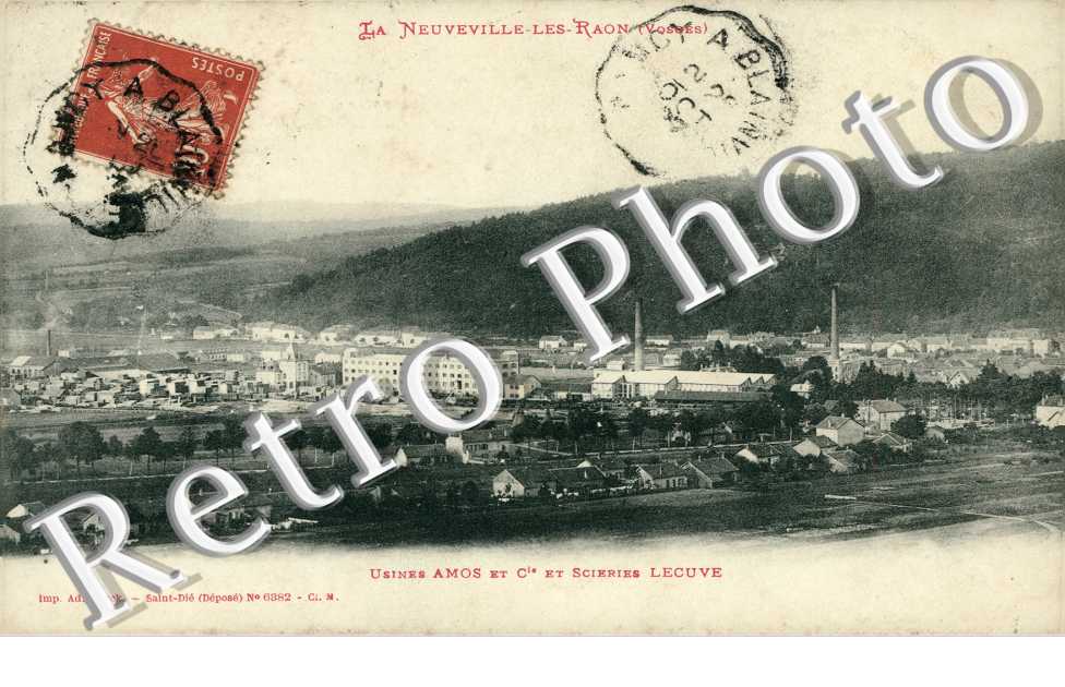 usine Amos et Cie scieries Lecuve