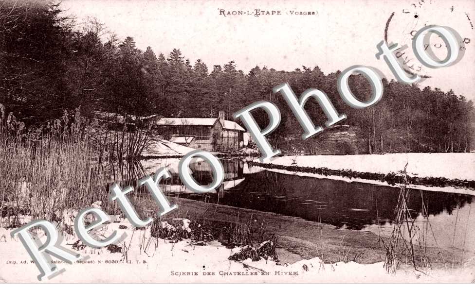 Scierie des Chatelles en Hiver