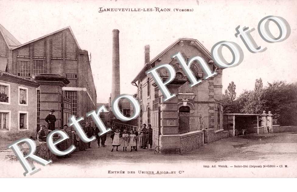 Laneuveville-les-Raon, Entree des Usines et Compagnie