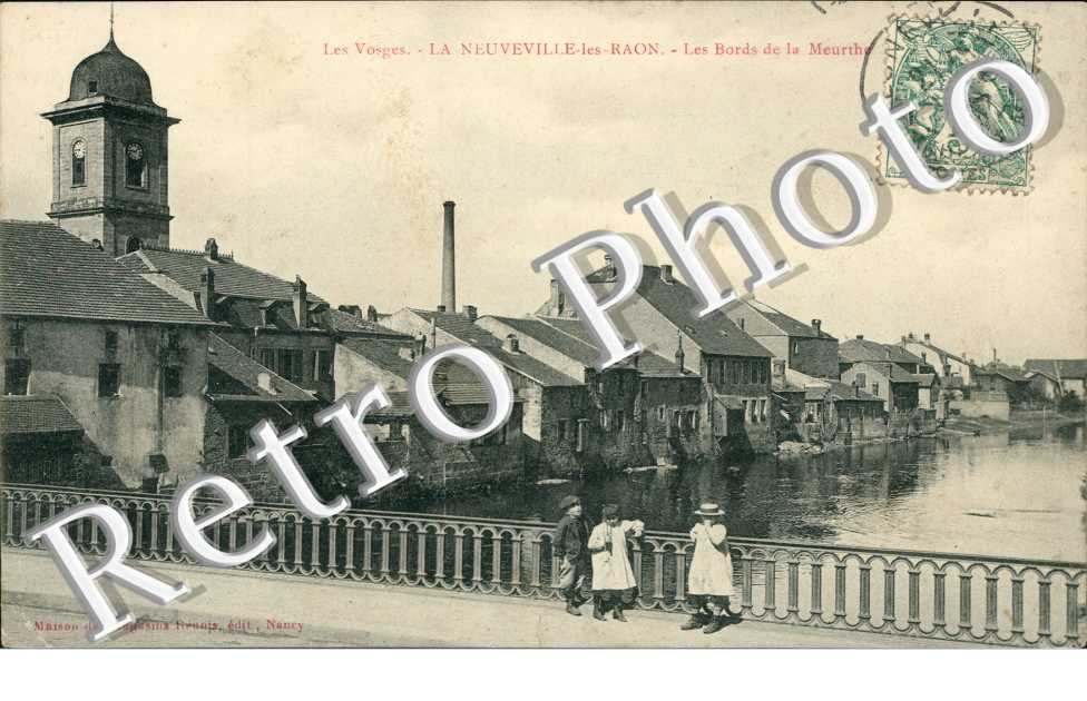la Neuveville-les-Raon, les Bords de la Meurthe