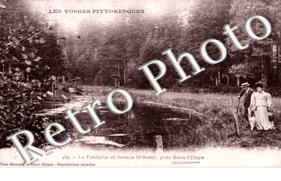 la Fontaine et Source Saint-Remy