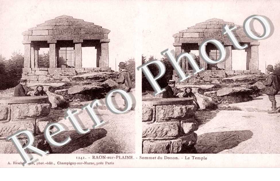 Sommet du Donon, le Temple