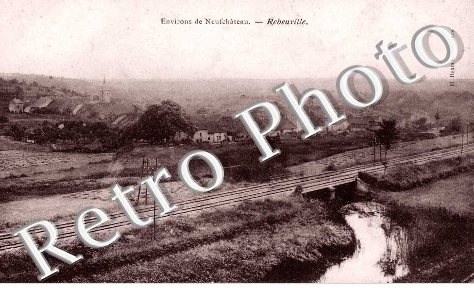 (vue des chemins de fer)