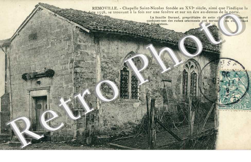 la chapelle Saint-Nicolas