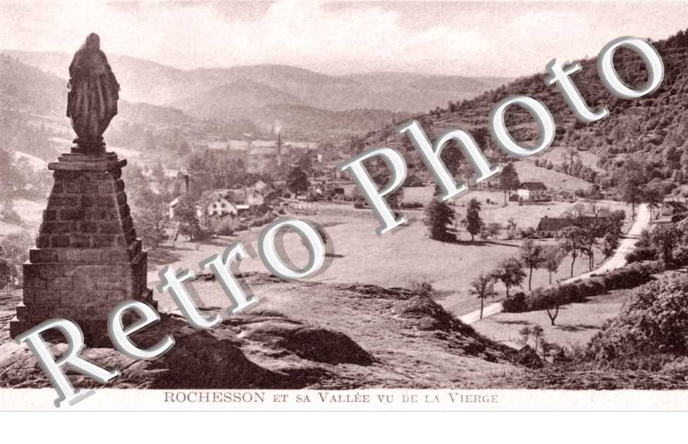 Rochesson et sa vallee vu de la Vierge
