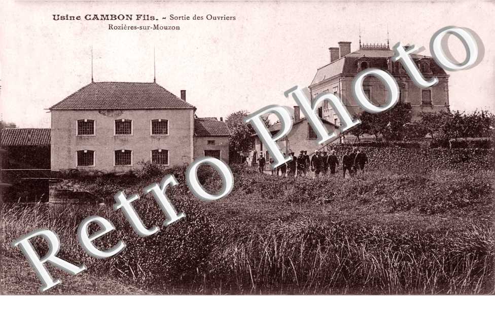 Sortie des ouvriers - usine Cambon fils