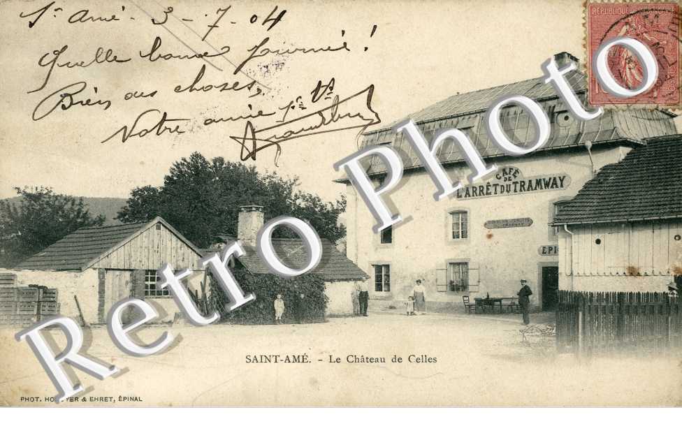 Le Château de Celles - Café de l'arrêt du tramway