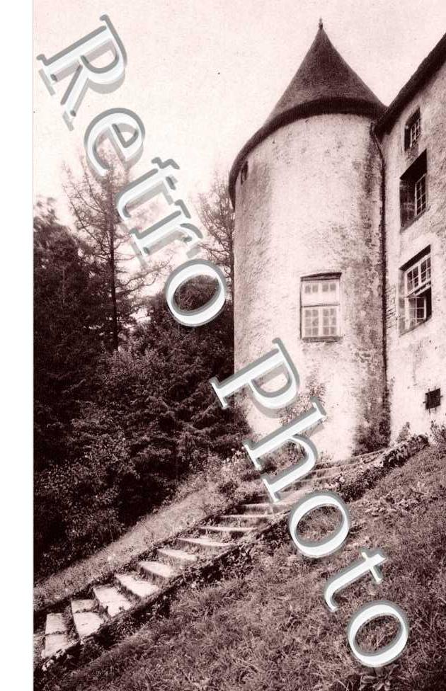 Une des Tours et l'Escalier au Parc du Chateau