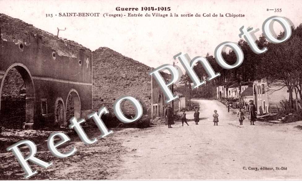 Entree du Village a la sortie du Col de la Chipotte
