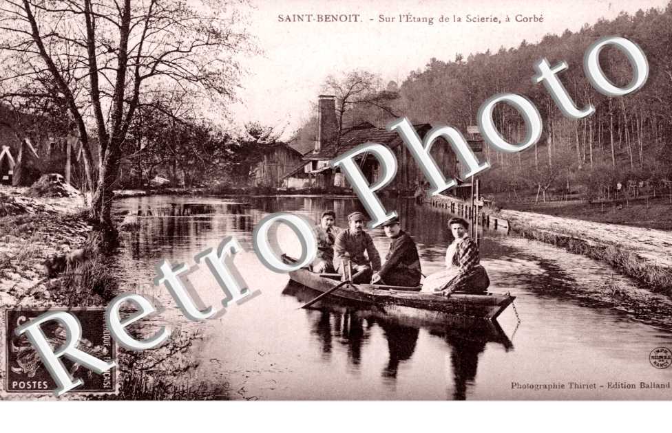 Sur l'Etang de la Scierie a Corbe