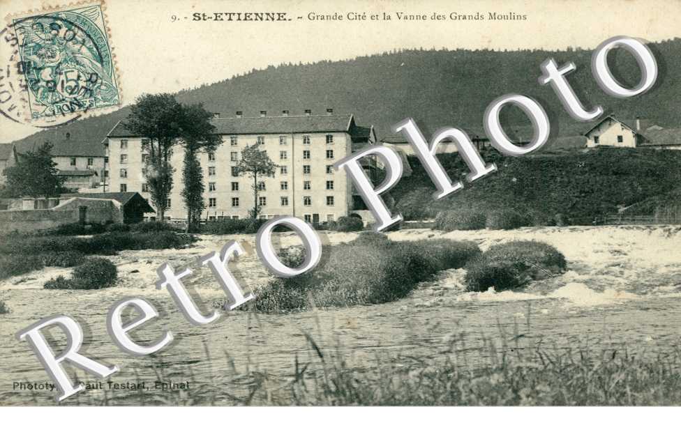 grande cite et la vanne des grands moulins