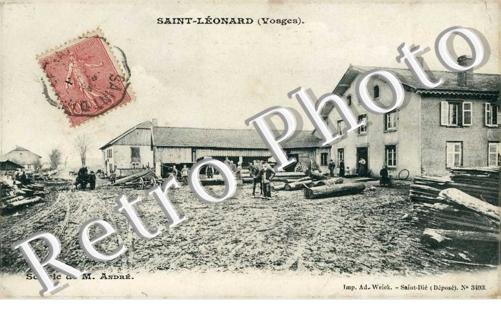 Scierie de M. andre