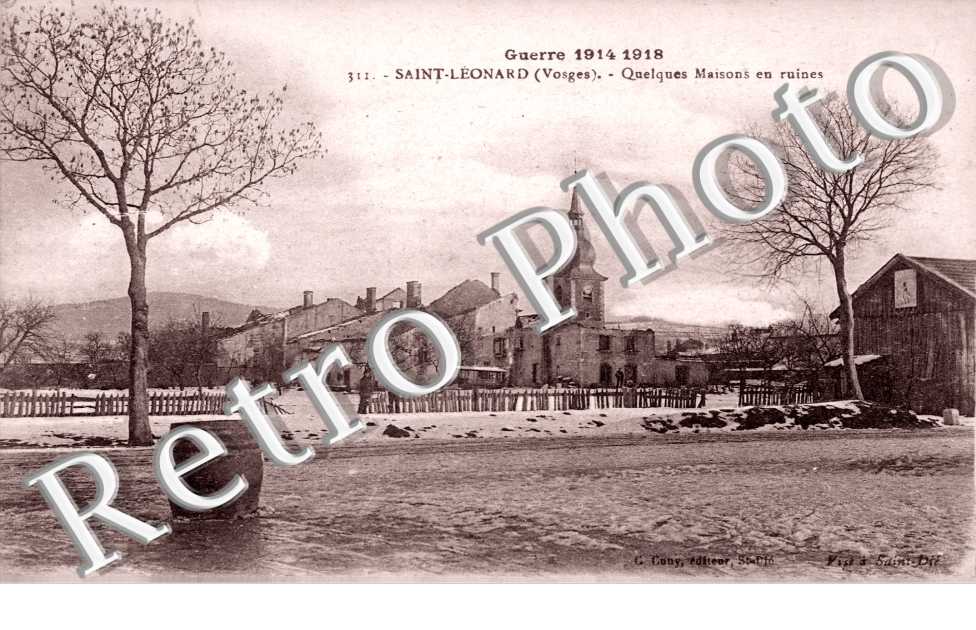 Quelques maisons en ruines