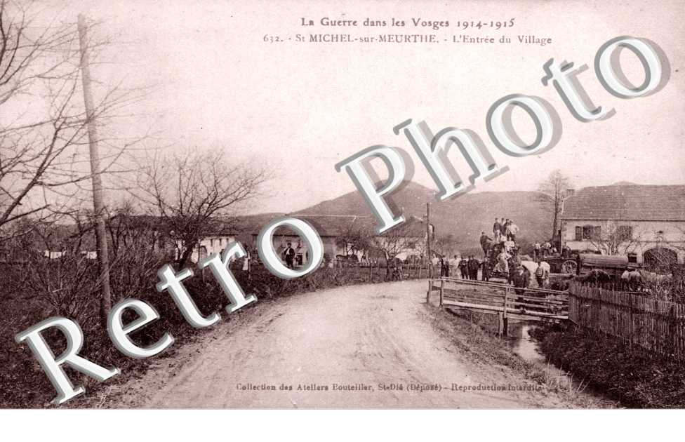 Guerre 1914-15 - entree du village