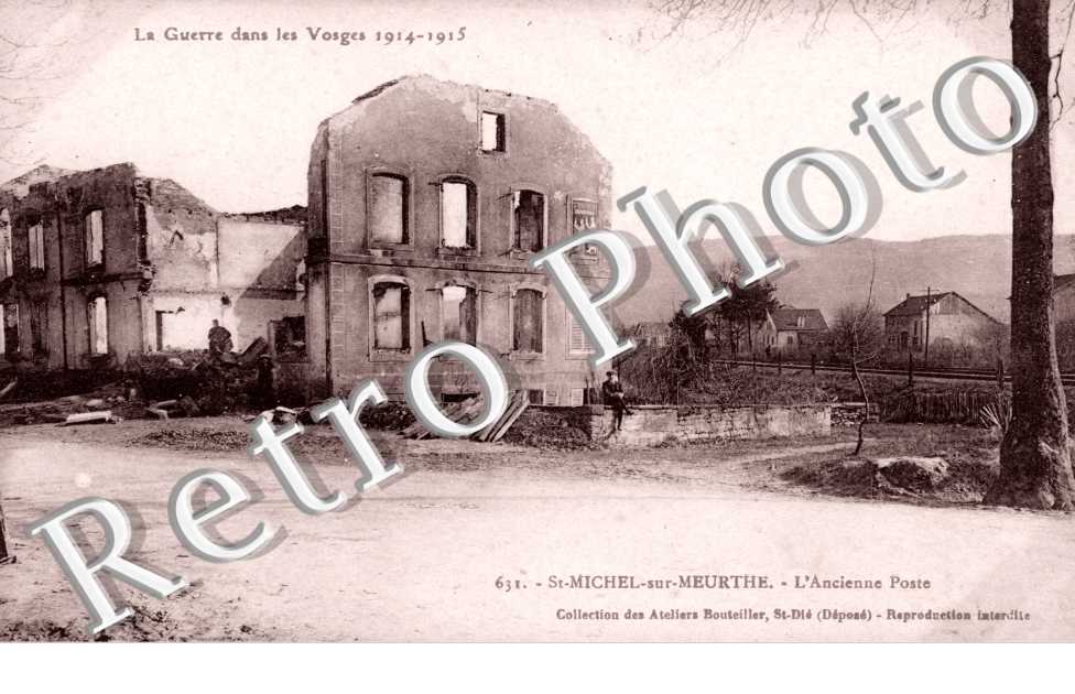 Guerre 1914-15 - Ancienne poste