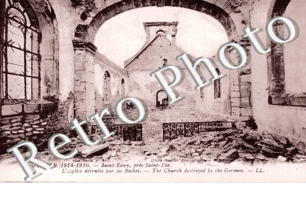 Guerre 1914-15 - l'eglise