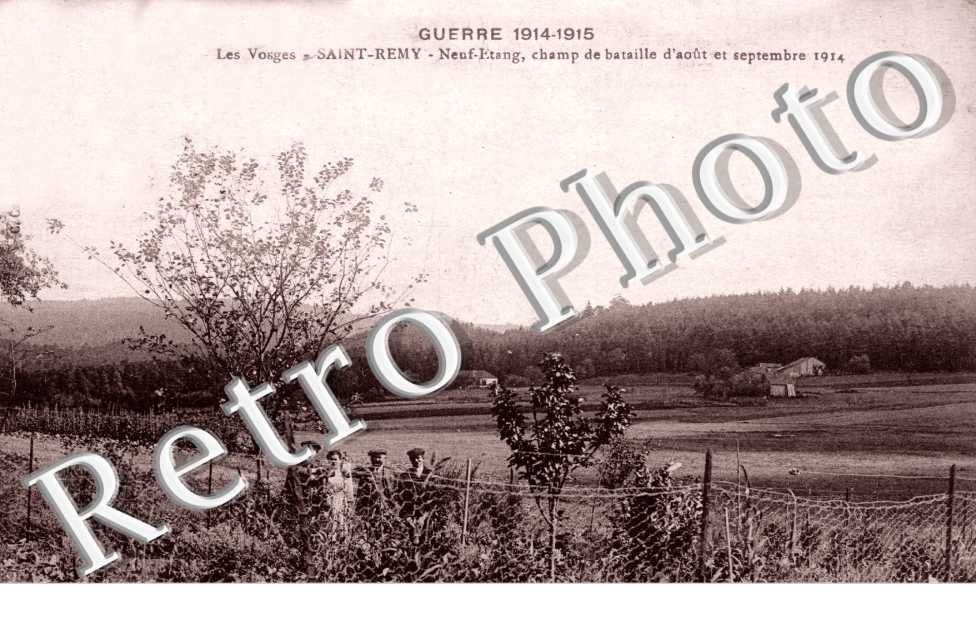Neuf-Etang - champ de bataille d'aout et septembre 1914