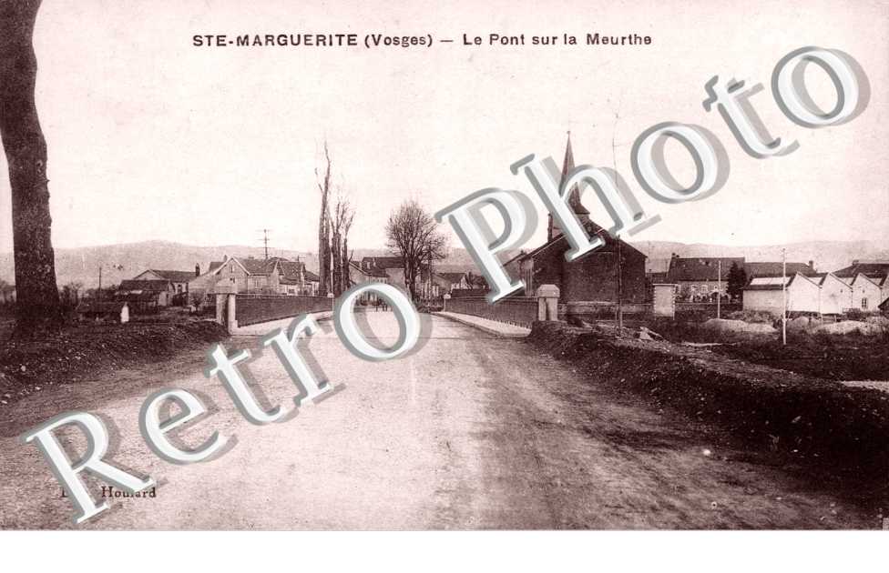 Le pont sur la Meurthe