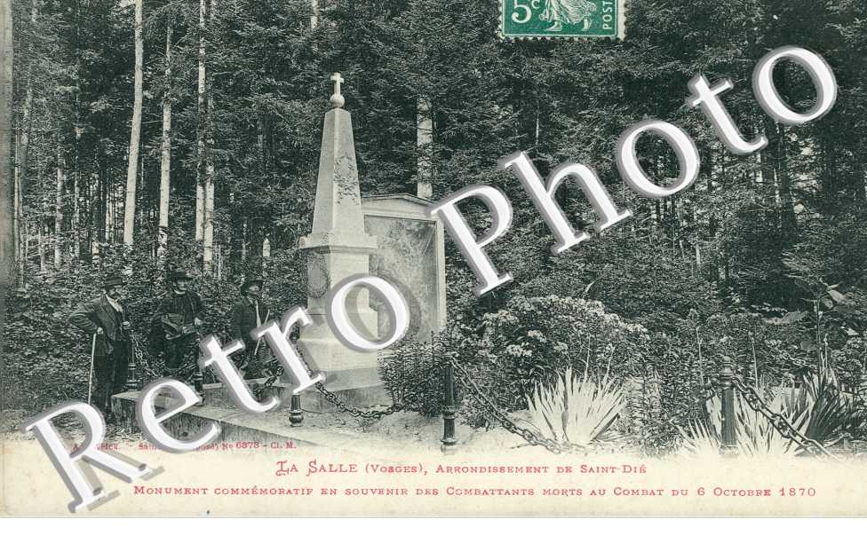 Monument Commemoratif en souvenir des Combattants morts au combat du 6 octobre 1870