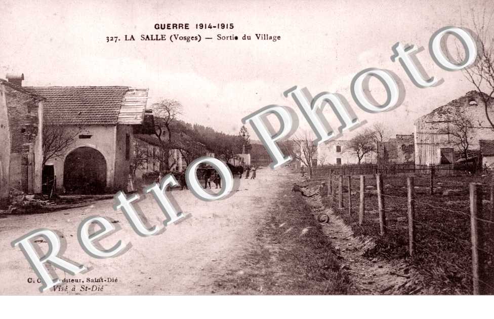 Sortie du Village