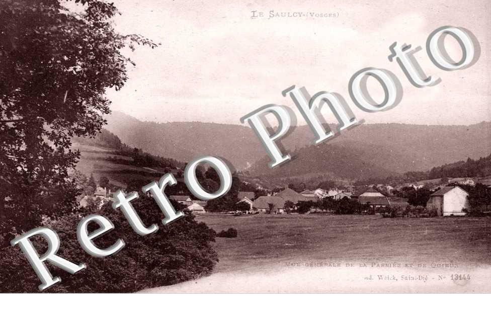 Vue generale de la Pariee et de Quieux