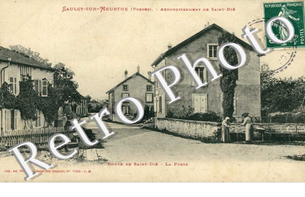 Route de Saint-Die - La poste