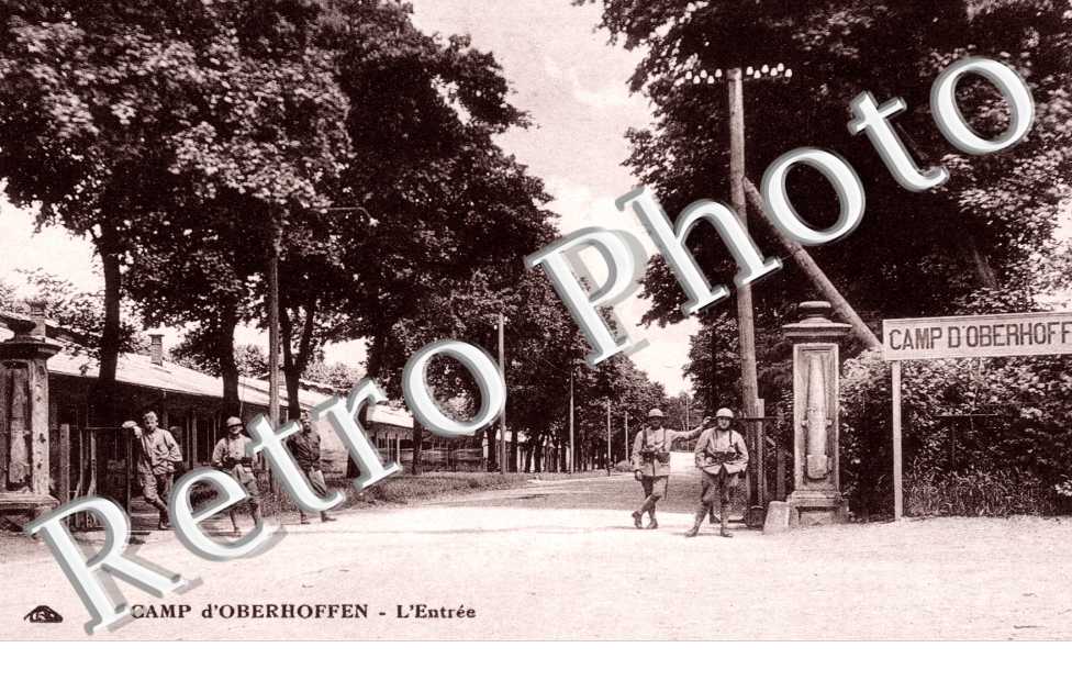 Camp d'Oberhoffen, l'Entree