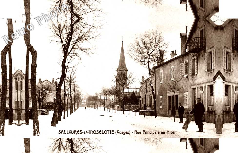 Rue Principale en Hiver