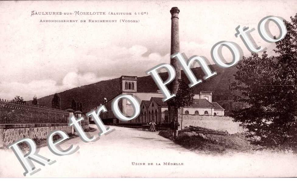 Arrondissement de Remiremont, Usine de la Medelle