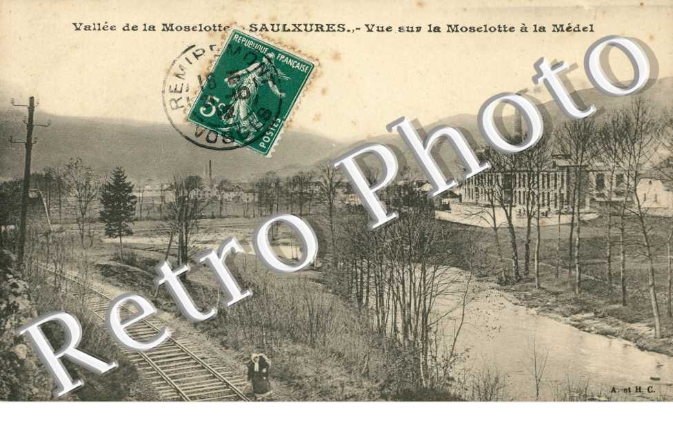 Vallee de la Moselotte, Vue sur la Moselotte a la Medel