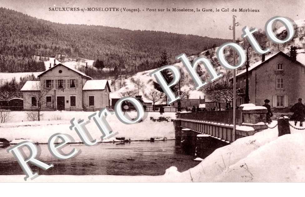 Pont sur la Moselotte, la Gare, le Col de Morbieux