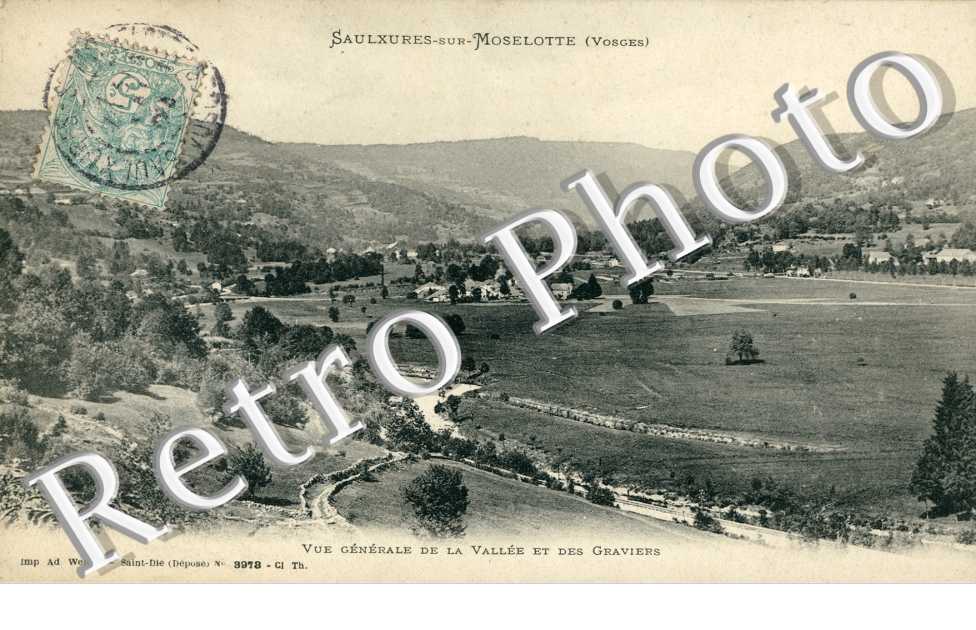 Vue generale de la Vallee des Graviers