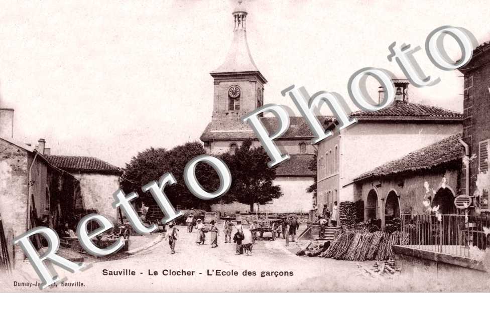 Le clocher - l'ecole des garcons