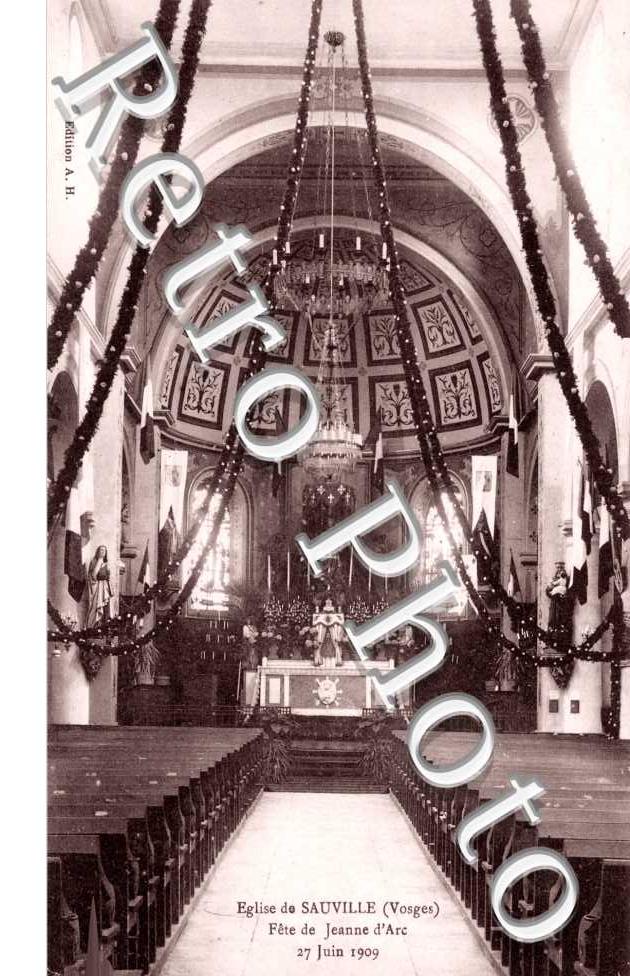 Eglise - fete de jeanne d'Arc 27 juin 1909