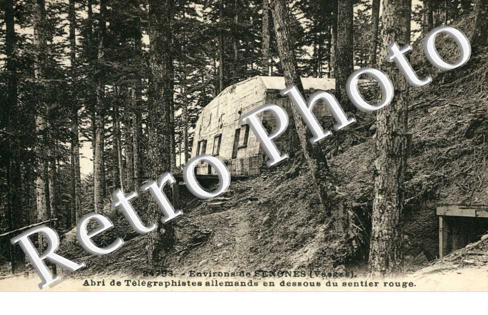 Abri de Telegraphistes allemands en dessous du sentier rouge