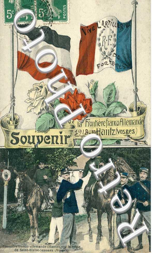 "Souvenir de la Frontiere Franc-Allemande"