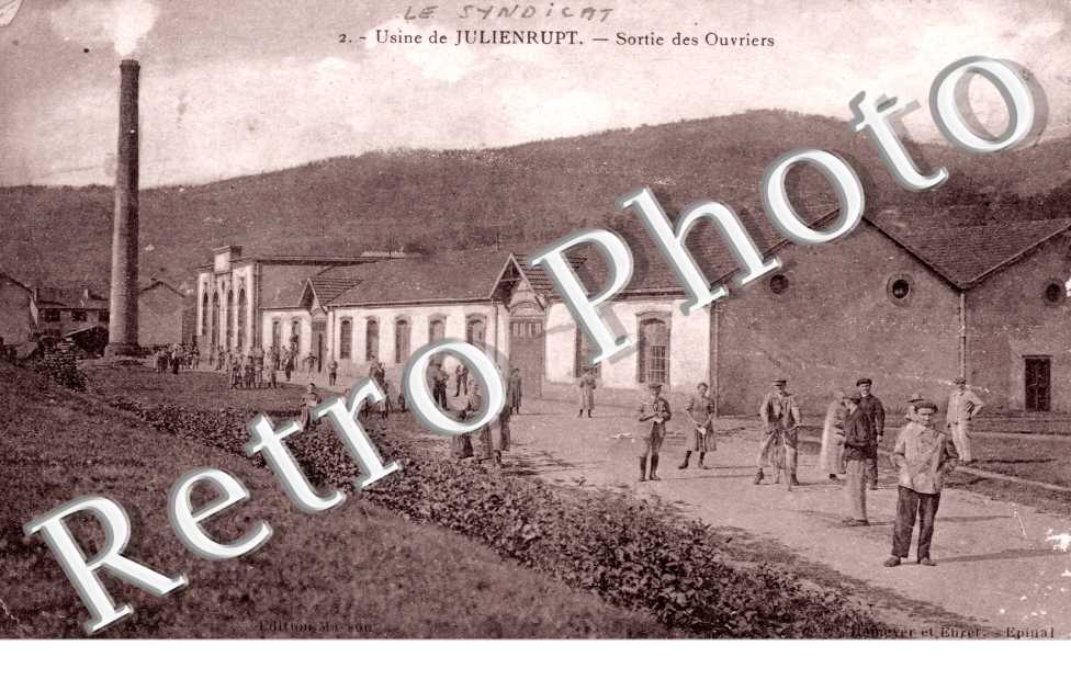 Usine de Julienrupt, Sortie des Ouvriers