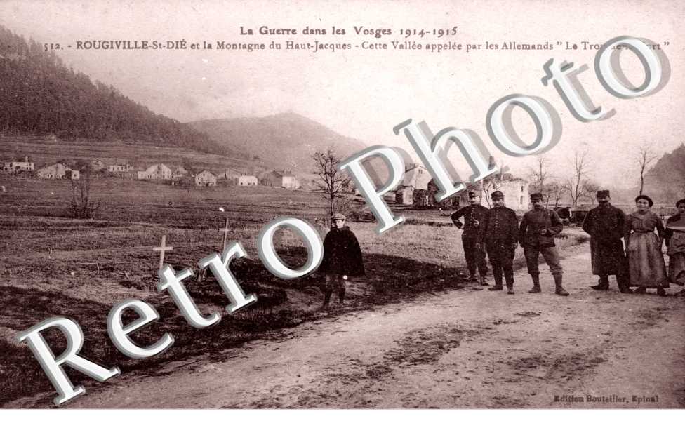 Guerre 1914-15   - Montagne du haut-Jacques