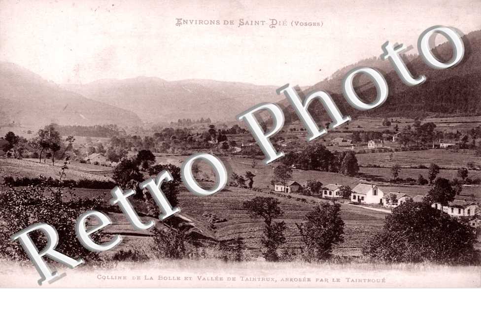 Colline de la Bolle et vallee de Taintrux