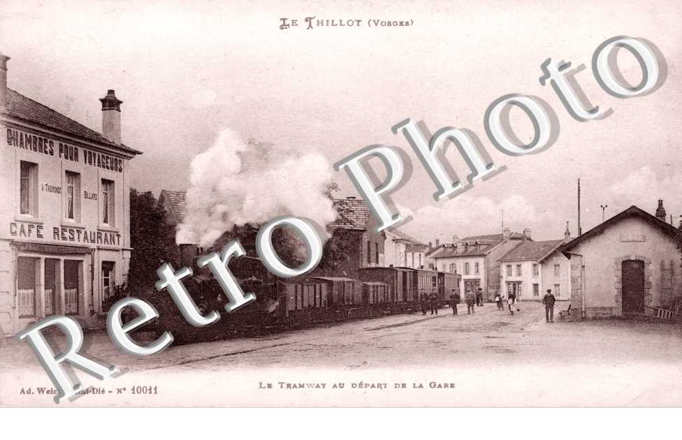 Le Tramway au depart de la Gare