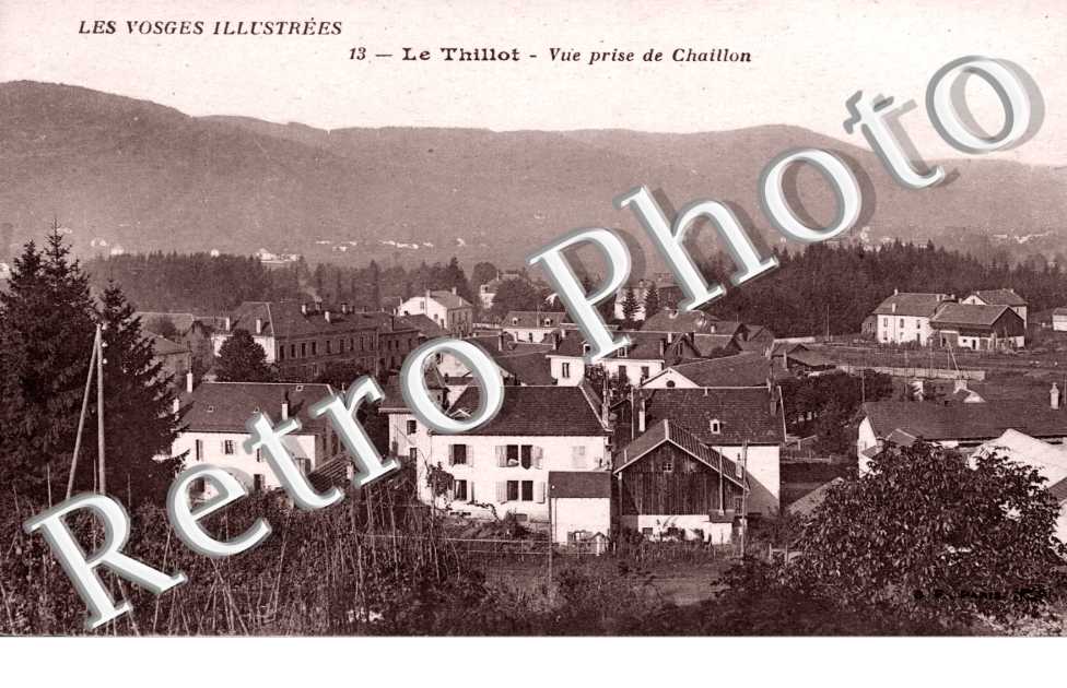 Vue prise de Chaillon