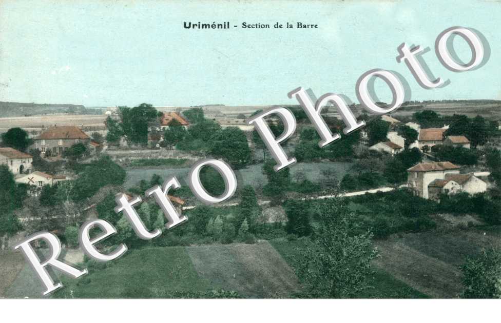 Section de la barre
