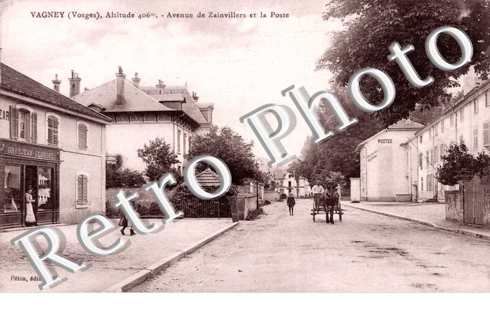 Avenue de Zainvillers et la Poste