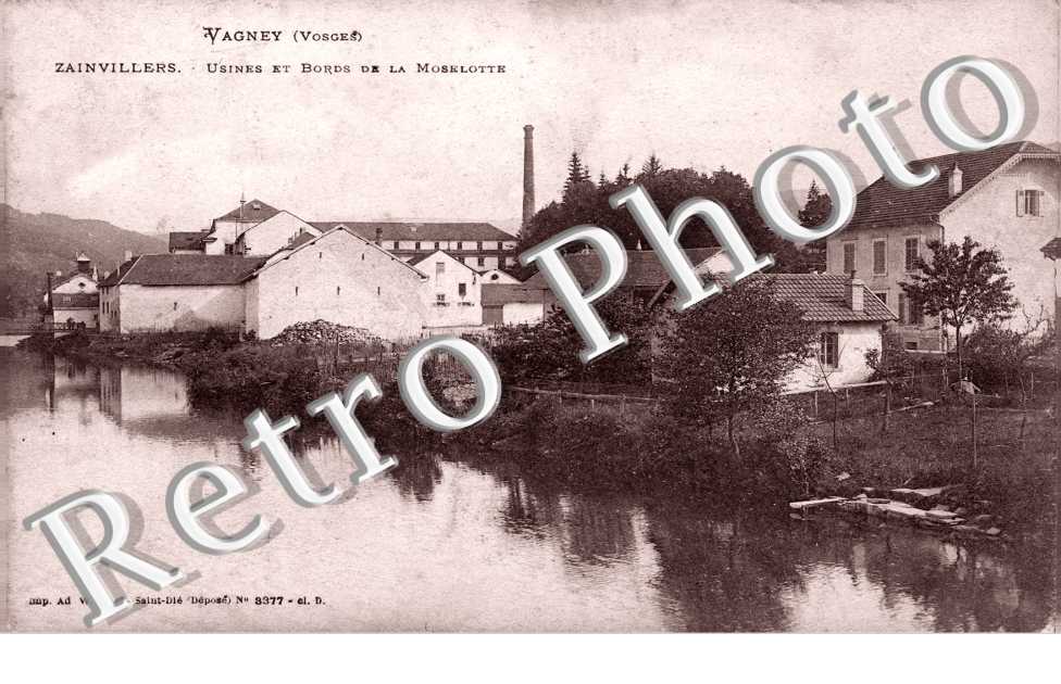 Usine et Bords de la Moselotte