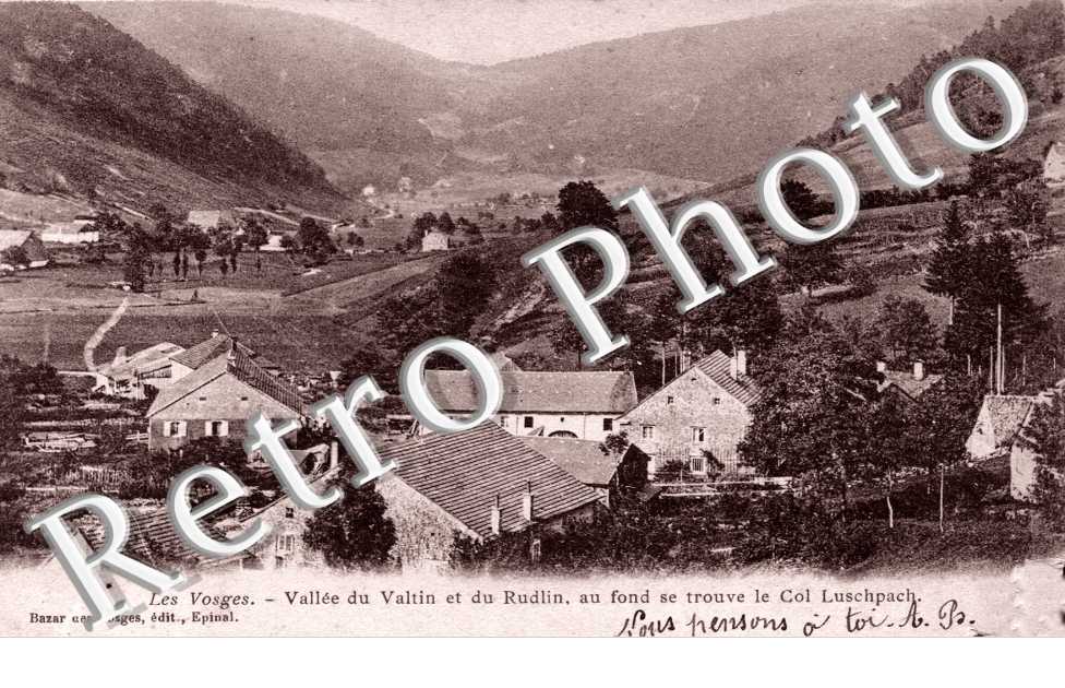 Vue d'ensemble Vallee du valtin et du Rudlin
