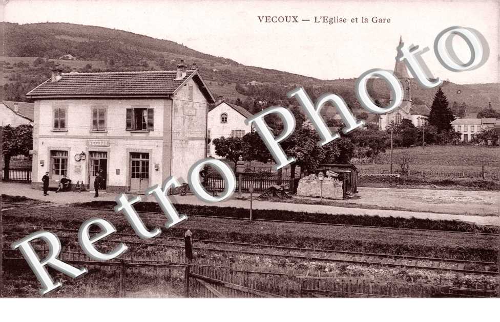 l'eglise et la gare