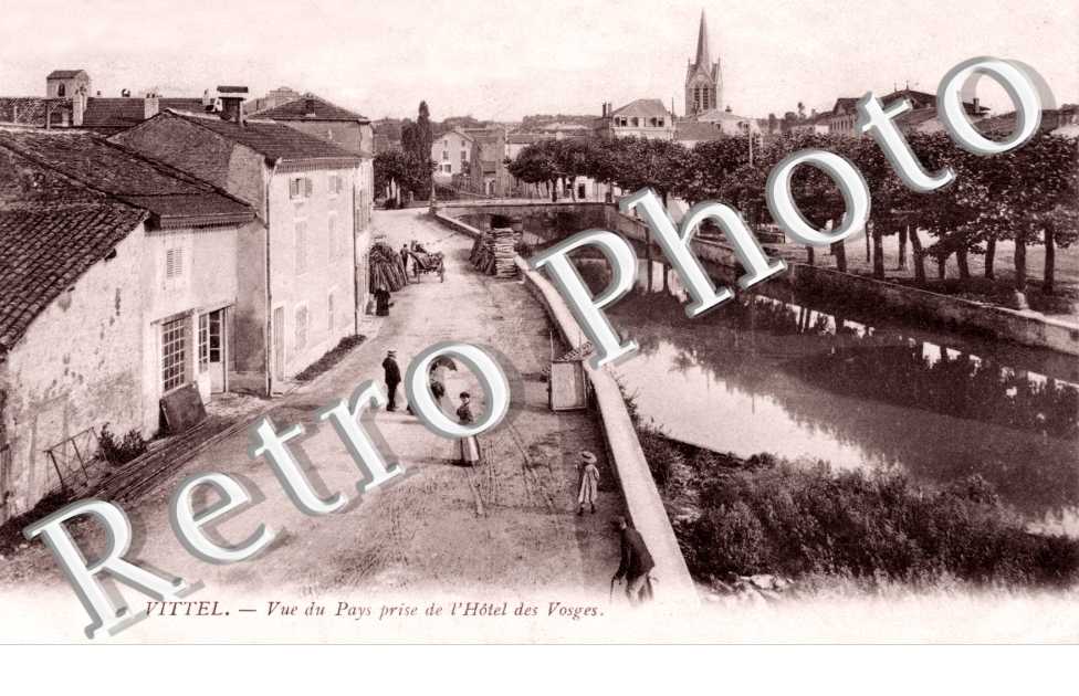 vue du Pays prise de l'Hotel des Vosges