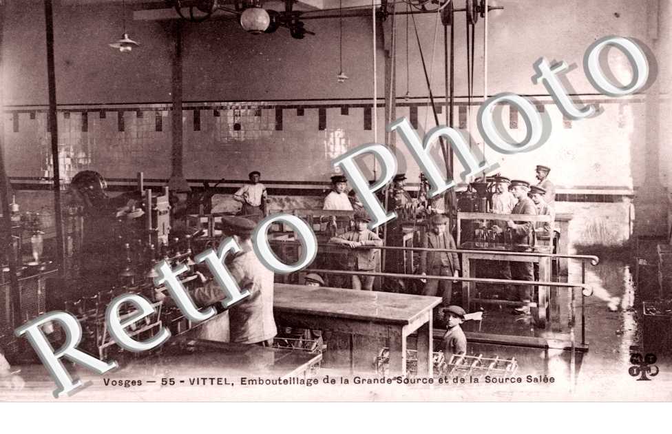 embouteillage de la grande source et de la source salee